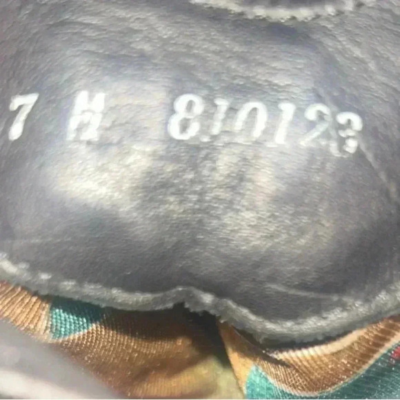 Leather black boots - Picture 3 of 7